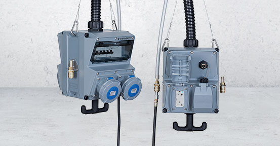 Suspended AMAXX® Power Distribution